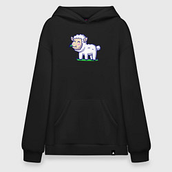 Худи оверсайз Овечка на лугу