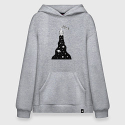 Худи оверсайз Художник космонавт