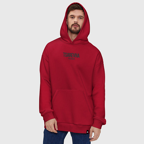 Худи оверсайз Tsarevna / Красный – фото 4