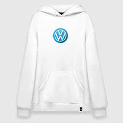 Худи оверсайз Volkswagen logo blue