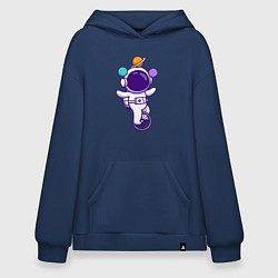 Худи оверсайз Космонавт жонглёр