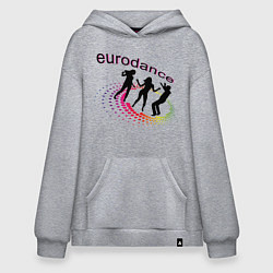Худи оверсайз Танцы евродэнс дискотека