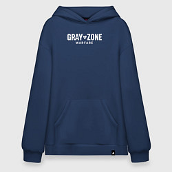 Худи оверсайз Gray zone warfare logo
