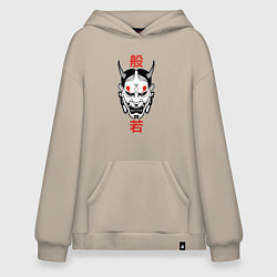 Худи оверсайз Японский демон - Хання