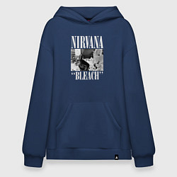 Худи оверсайз Nirvana bleach black album