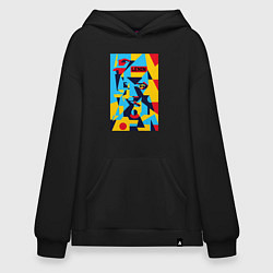 Худи оверсайз Владимир Ленин - кубизм