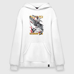 Худи оверсайз Человек-бензопила Денджи акула