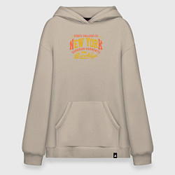 Худи оверсайз New York Brooklyn