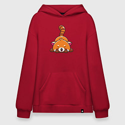 Худи оверсайз Cute red panda