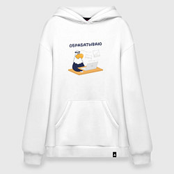 Худи оверсайз Орел обработка фотографии