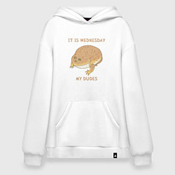 Худи оверсайз Жаба из мема среда мои чуваки