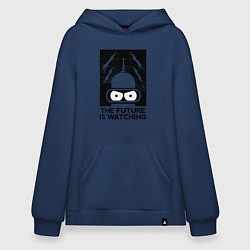 Худи оверсайз Бендер - будущее наблюдает