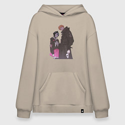 Худи оверсайз Блич Ичиго Куросаки Рукия Кучики