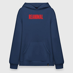Худи оверсайз Reanimal logo