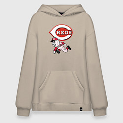 Худи оверсайз Cincinnati reds baseball team - talisman