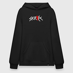 Худи оверсайз Skrillex - logo