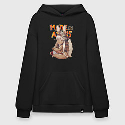 Худи оверсайз Созданный в бездне - Наначи