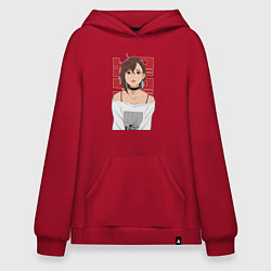 Худи оверсайз Дандадан: Момо