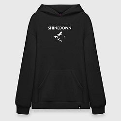 Худи оверсайз Shinedown - logo