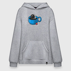 Худи оверсайз Space tea