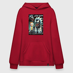 Худи оверсайз Morty and Rick - meme we are Venom