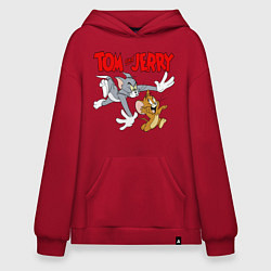 Худи оверсайз Том и Джерри - погоня