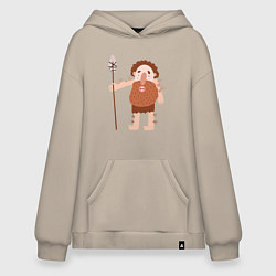 Худи оверсайз Пещерный человек