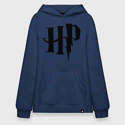 Худи оверсайз Гарри Поттер - логотип