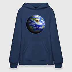 Худи оверсайз Голубая планета