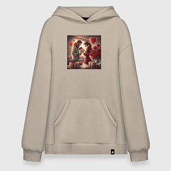 Худи оверсайз Любовь двоих