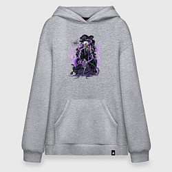 Худи оверсайз Магическая битва Сатору Годжо сильнейший