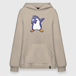 Худи оверсайз Dab penguin