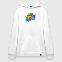 Худи оверсайз Надпись экзотика