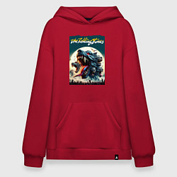 Худи оверсайз Волки Роллинг Стоунз - фантазия