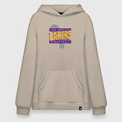 Худи оверсайз Lakers basketball play