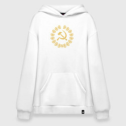 Худи оверсайз Стиль серпа и молота