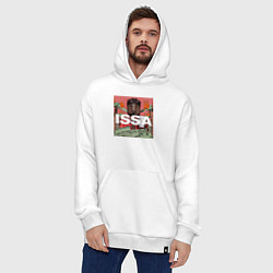Толстовка-худи оверсайз 21 savage, цвет: белый — фото 2