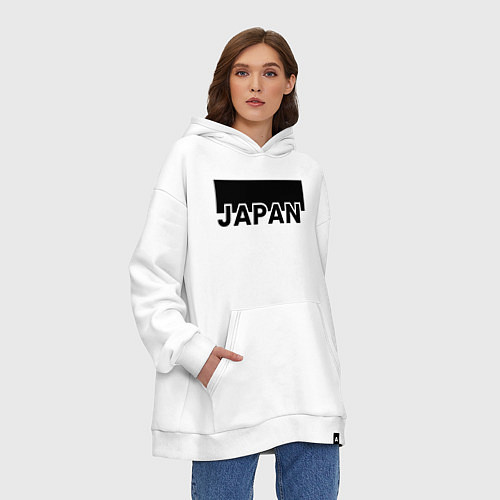 Худи оверсайз Japan / Белый – фото 3