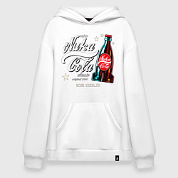 Толстовка-худи оверсайз Nuka cola - Fallout, цвет: белый