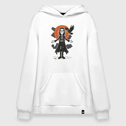 Худи оверсайз Эрик Дрейвен - Ворон