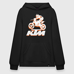 Худи оверсайз KTM белый