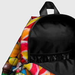 Детский рюкзак Сладкие конфетки, цвет: 3D-принт — фото 2