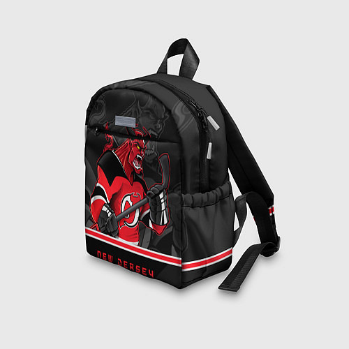 Детский рюкзак New Jersey Devils / 3D-принт – фото 3