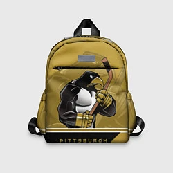 Детский рюкзак Pittsburgh Penguins, цвет: 3D-принт