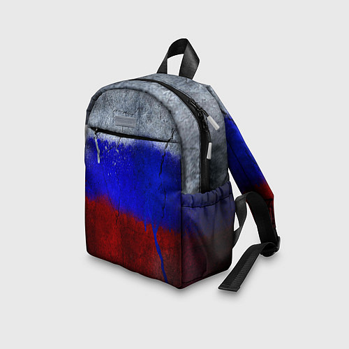 Детский рюкзак Русский триколор / 3D-принт – фото 3