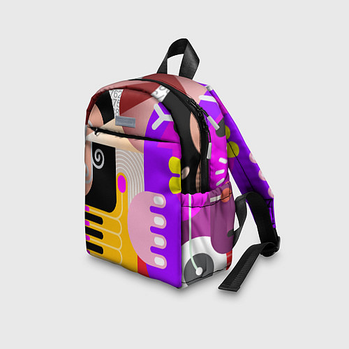 Детский рюкзак Abstract-women / 3D-принт – фото 3