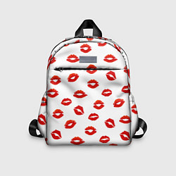 Детский рюкзак Поцелуйчики, цвет: 3D-принт