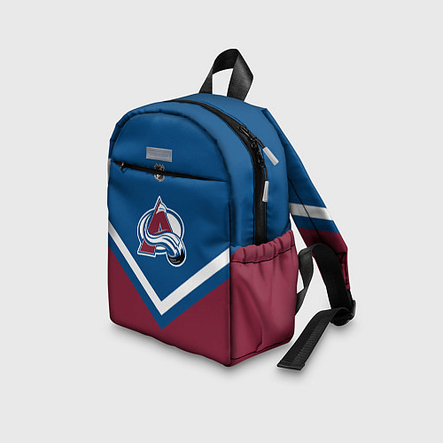 Детский рюкзак NHL: Colorado Avalanche / 3D-принт – фото 3