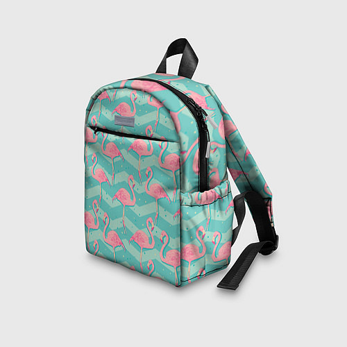 Детский рюкзак Flamingo Pattern / 3D-принт – фото 3