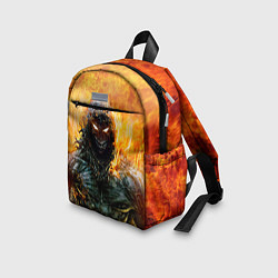 Детский рюкзак Disturbed: Monster Flame, цвет: 3D-принт — фото 2